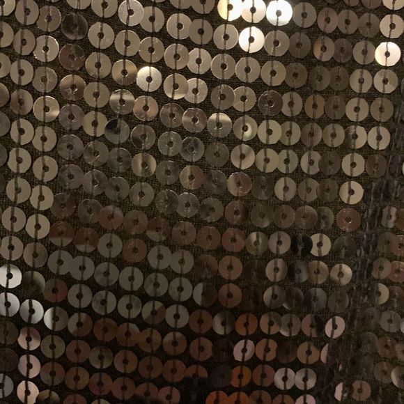 Michael Kors gray sequined petite small tank top free shipping - Picture 2 of 9